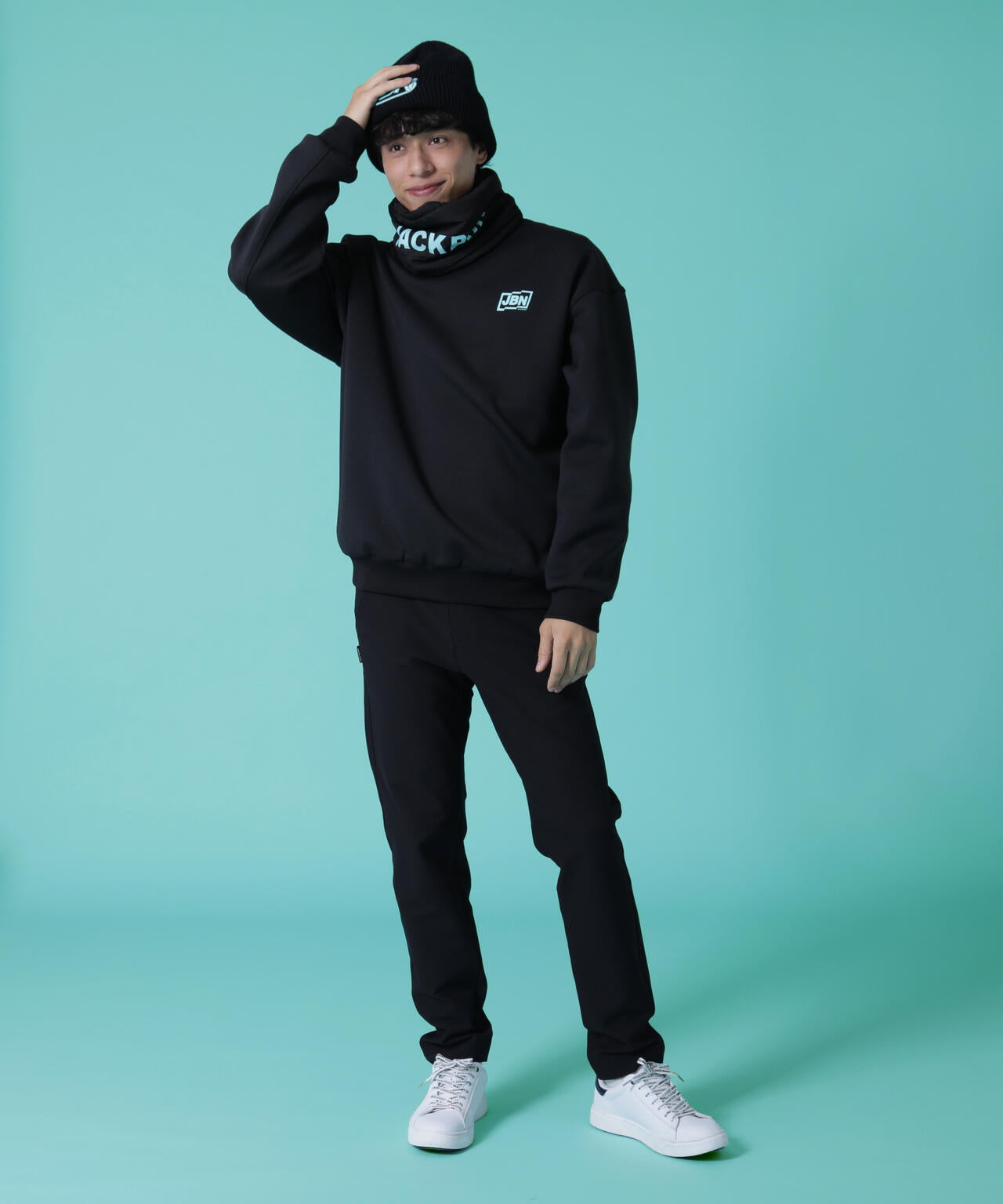 JBMINT】オクタ裏地付きダンボール長袖スウェットプルオーバー | Jack