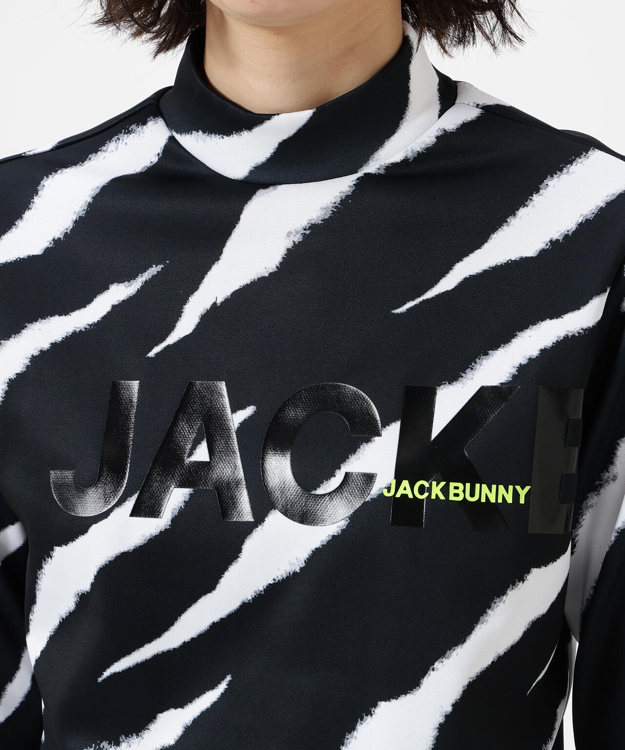 KARUISHI長袖モックネックカットソー | Jack Bunny!!（ジャックバニー