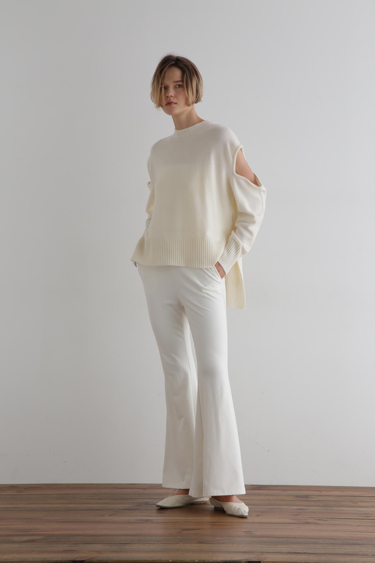 ウールカシミアスリットニット | LE PHIL（ル フィル） ｜【公式】通販