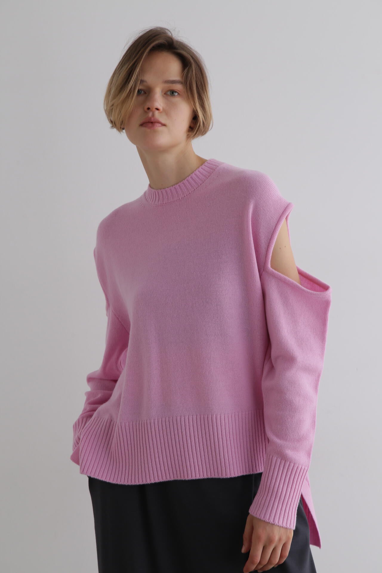 ウールカシミアスリットニット | LE PHIL（ル フィル） ｜【公式】通販