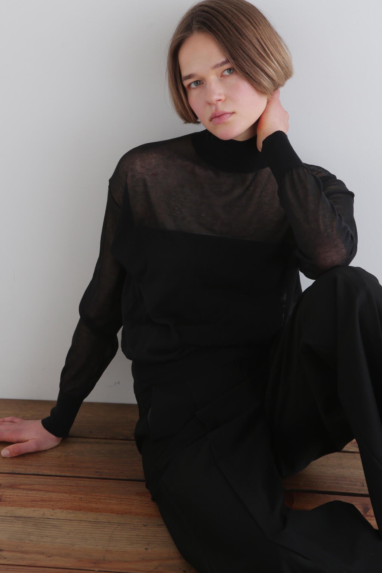 ハイネックシアーニット | LE PHIL（ル フィル） ｜【公式】通販mix