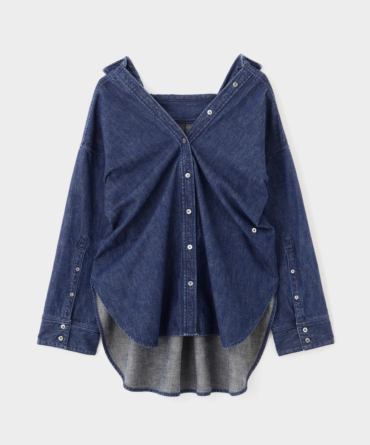 オーバーサイズデニムブラウス | LE PHIL（ル フィル） ｜【公式】通販