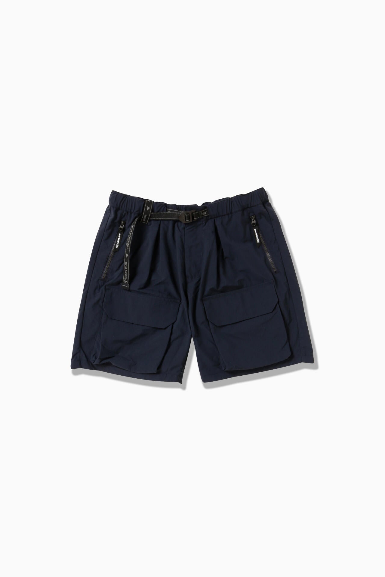 twill short pants (M) | and wander（アンドワンダー） ｜【公式