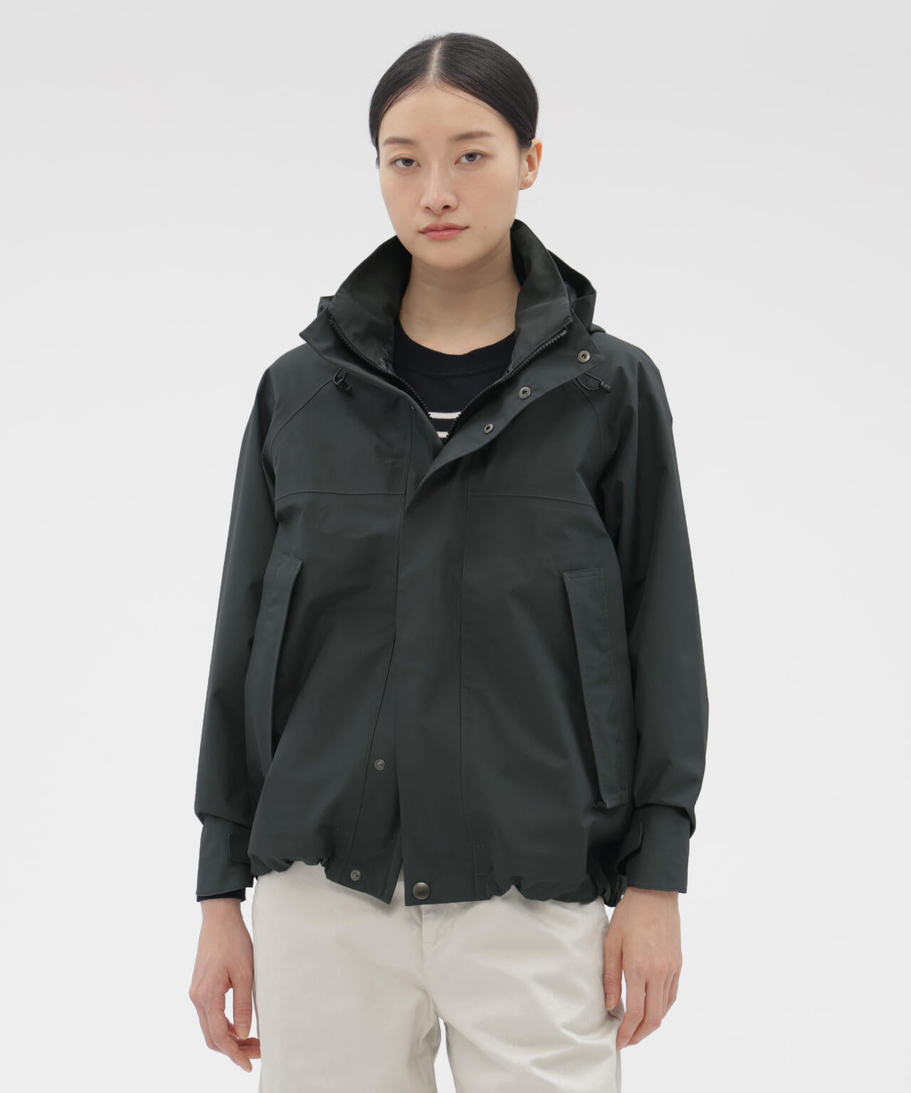 Gore-Tex RECYCLED POLYESTER POPLIN COAT | MARGARET HOWELL