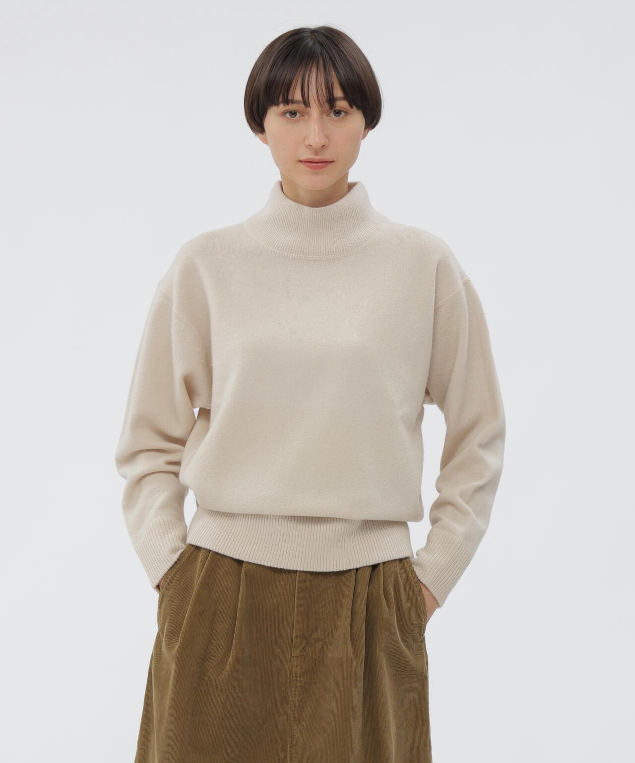 FELTED ROUGH WOOL KNITWEAR | MARGARET HOWELL（マーガレット