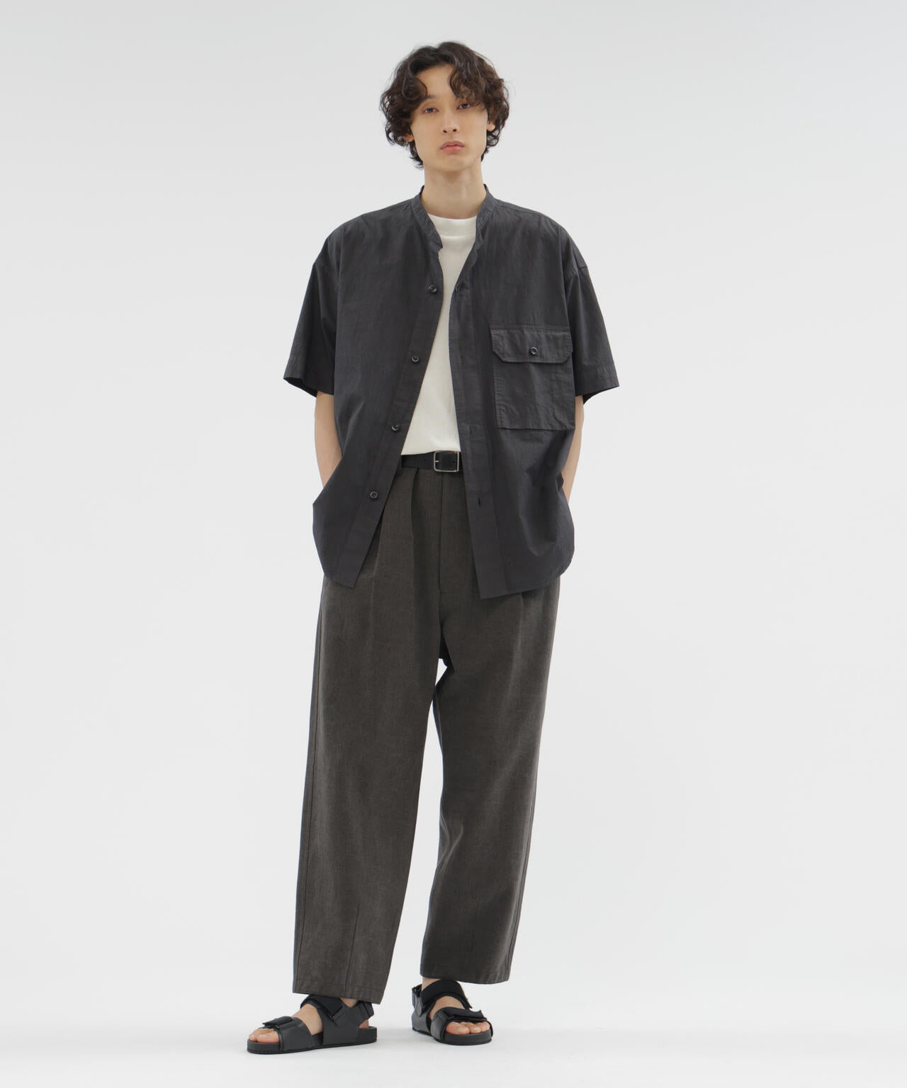 FADED COTTON DRILL TROUSERS | MARGARET HOWELL（マーガレット