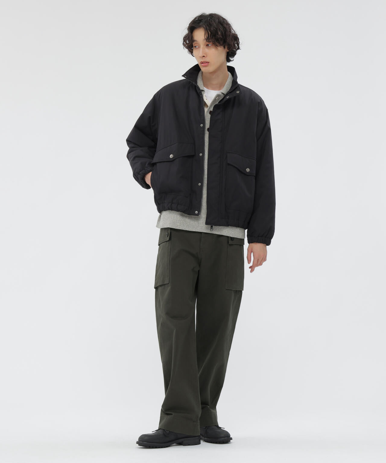 PLAIN COTTON DRILL TROUSERS | MARGARET HOWELL（マーガレット