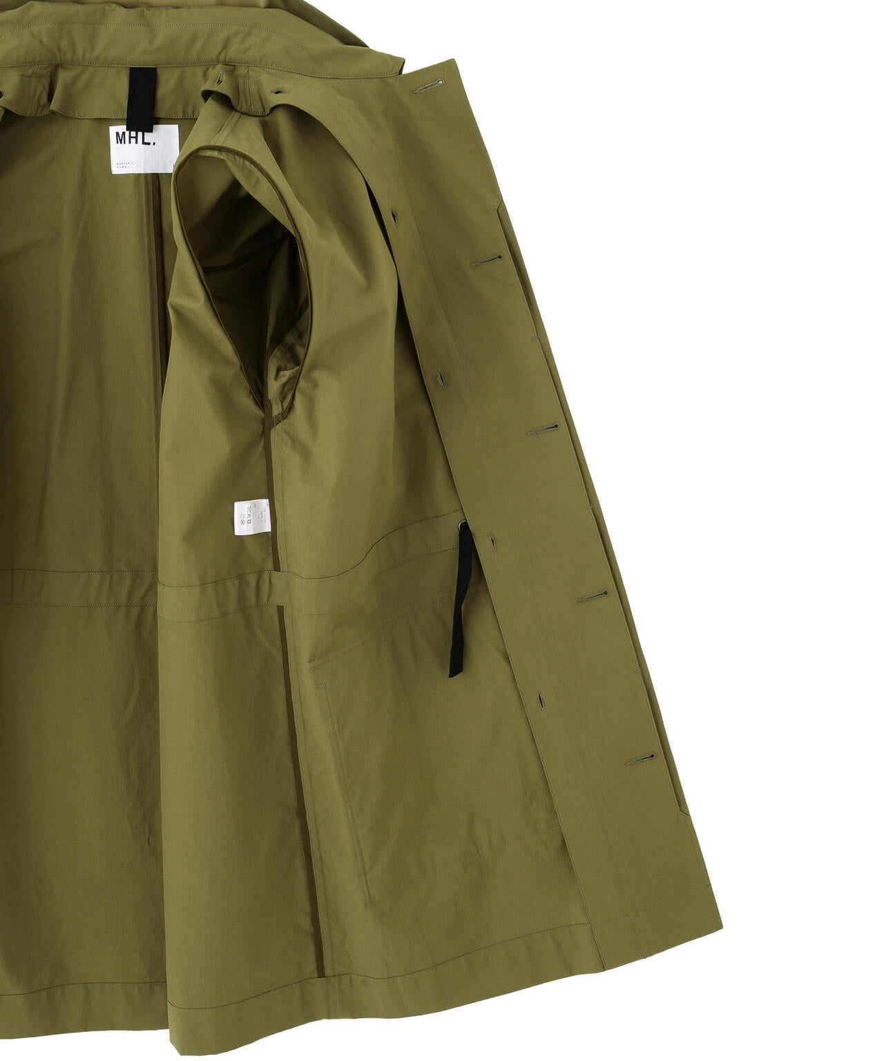 BRUSHED COTTON CANVAS COAT | MARGARET HOWELL（マーガレット