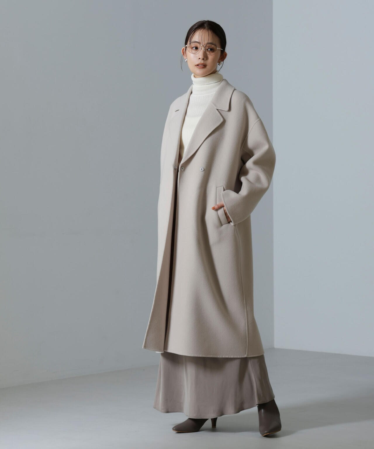 PURE LAMBS リバーロングコート | NANO universe（ナノ・ユニバース