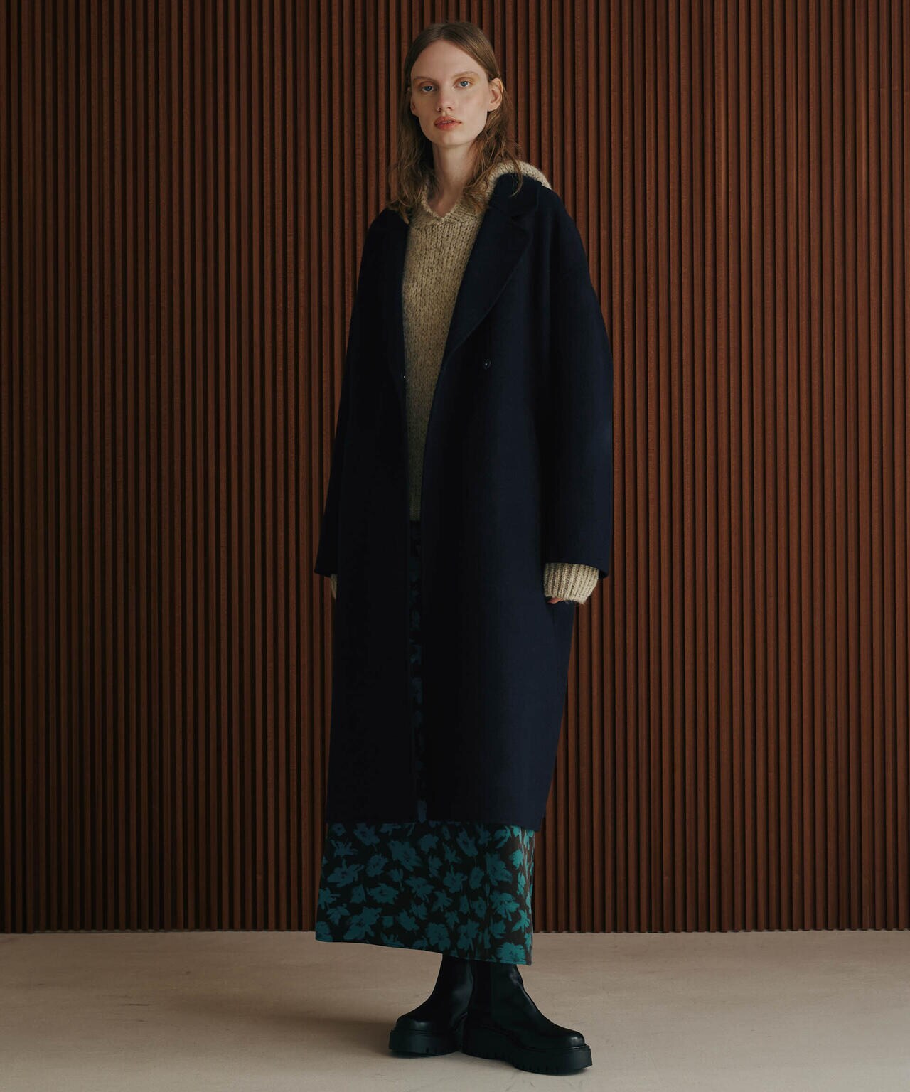 PURE LAMBS リバーロングコート | NANO universe（ナノ・ユニバース