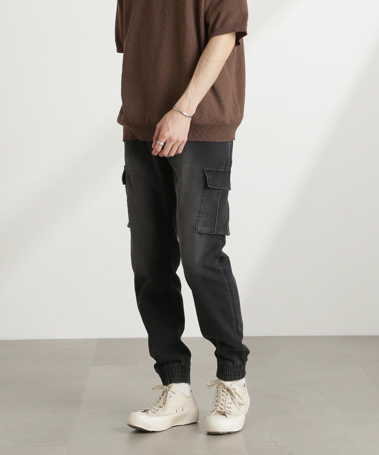 スリムフィット ジョガーカーゴパンツ | NANO universe（ナノ