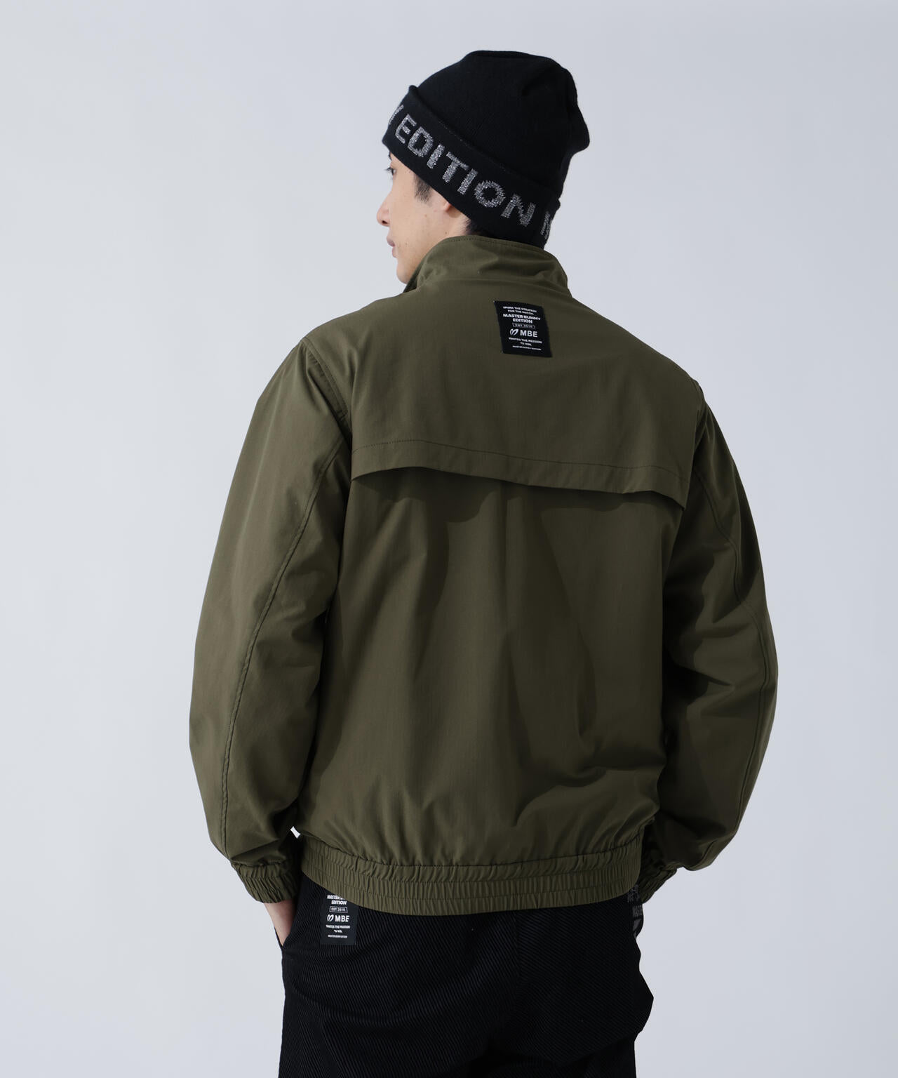 ストレッチリップストップ×高密度ツイル レイヤードブルゾン | MASTER