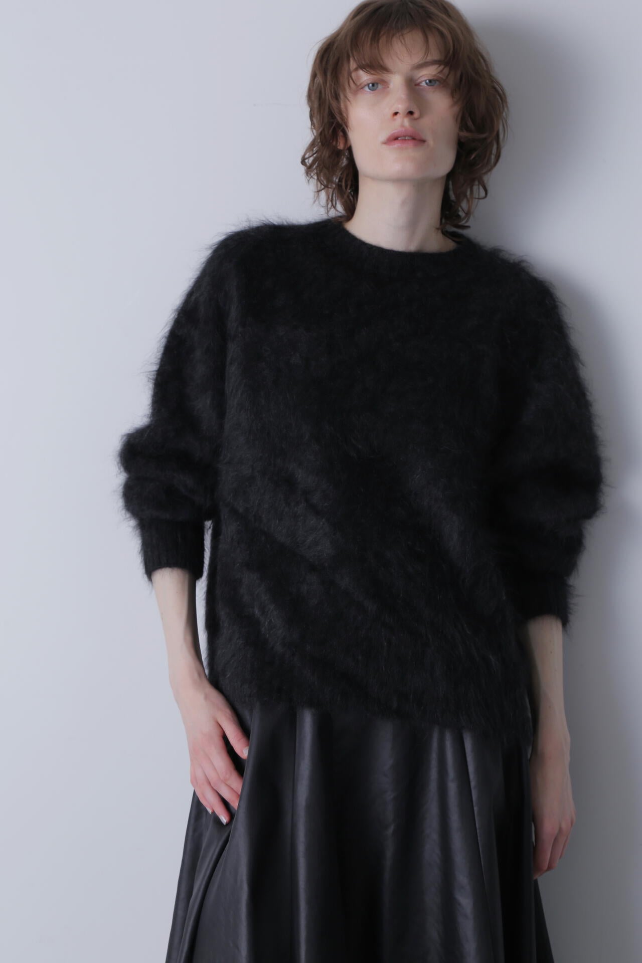 ファータッチカシミヤクルーネック | hLM（エイチエルエム） ｜【公式