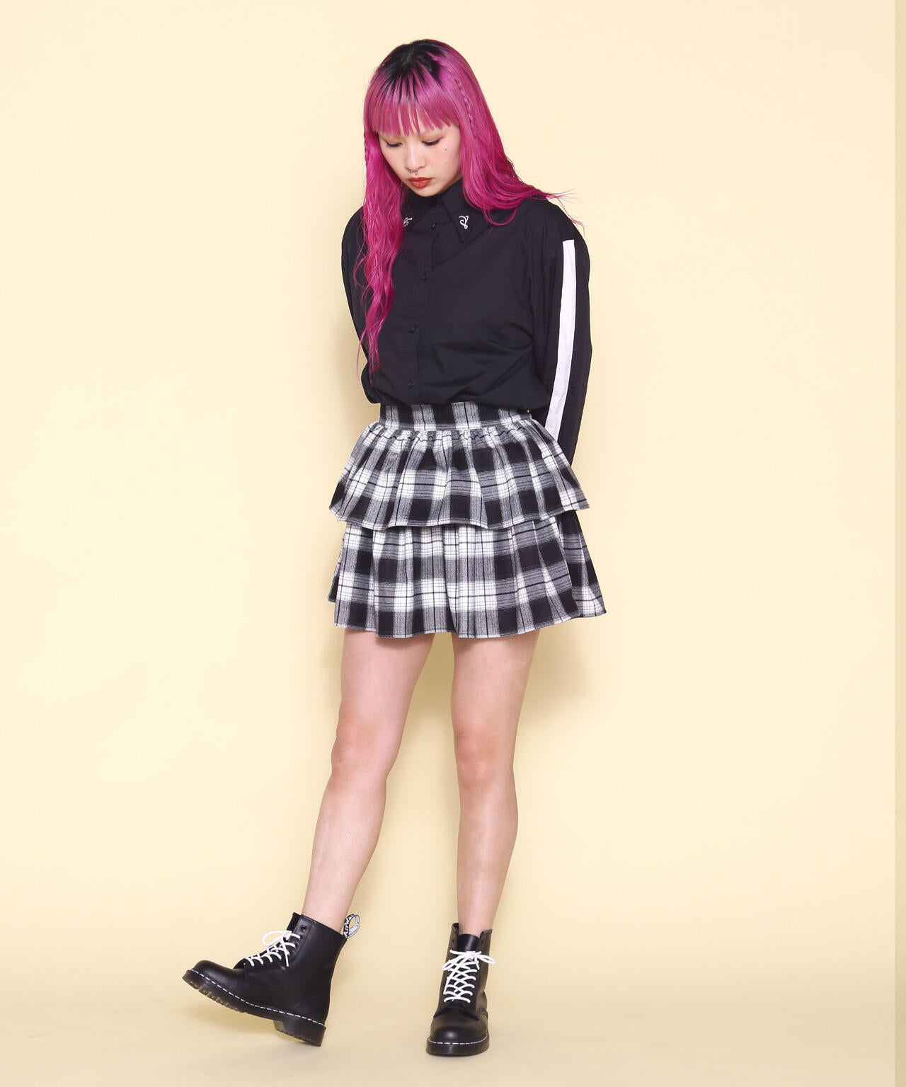 NORA/ノラ/レイヤーミニスカート | L.H.P（エルエイチピー） ｜【公式