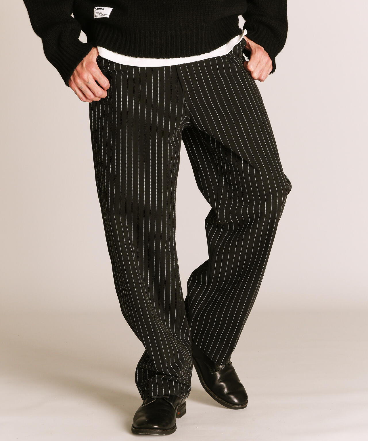 STRIPE FRISCO PANTS/ストライプ フリスコパンツ | Schott（ショット