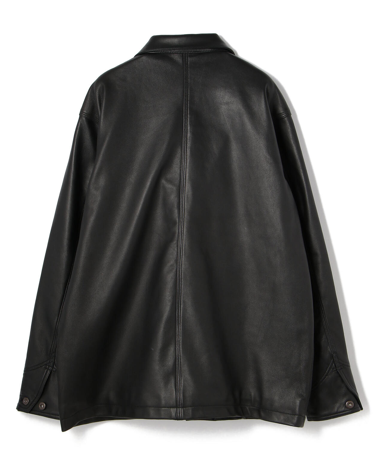 LAMB LEATHER COVERALL JACKET/ラムレザー カバーオール ジャケット