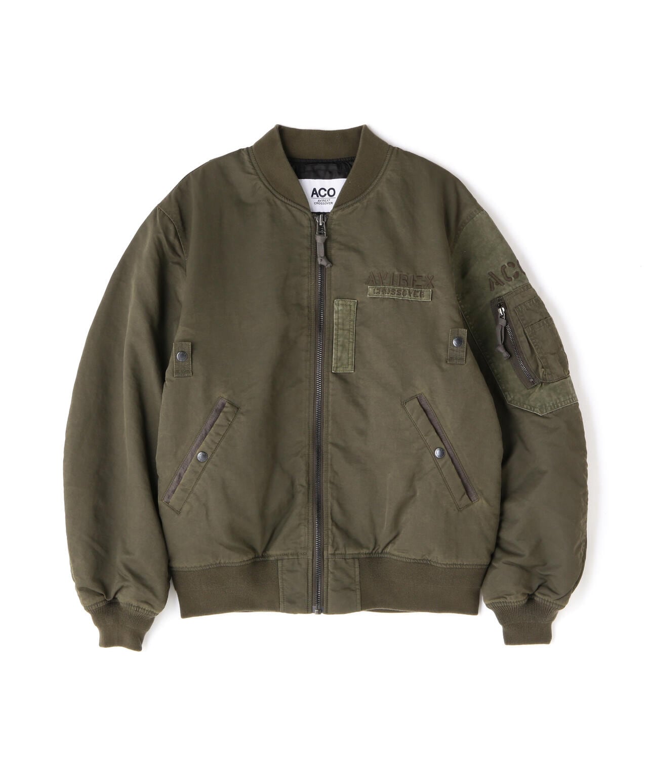 CROSSOVER》FADED MA-1 CUSTOM / フェイデッド MA-1 カスタム / AVIREX