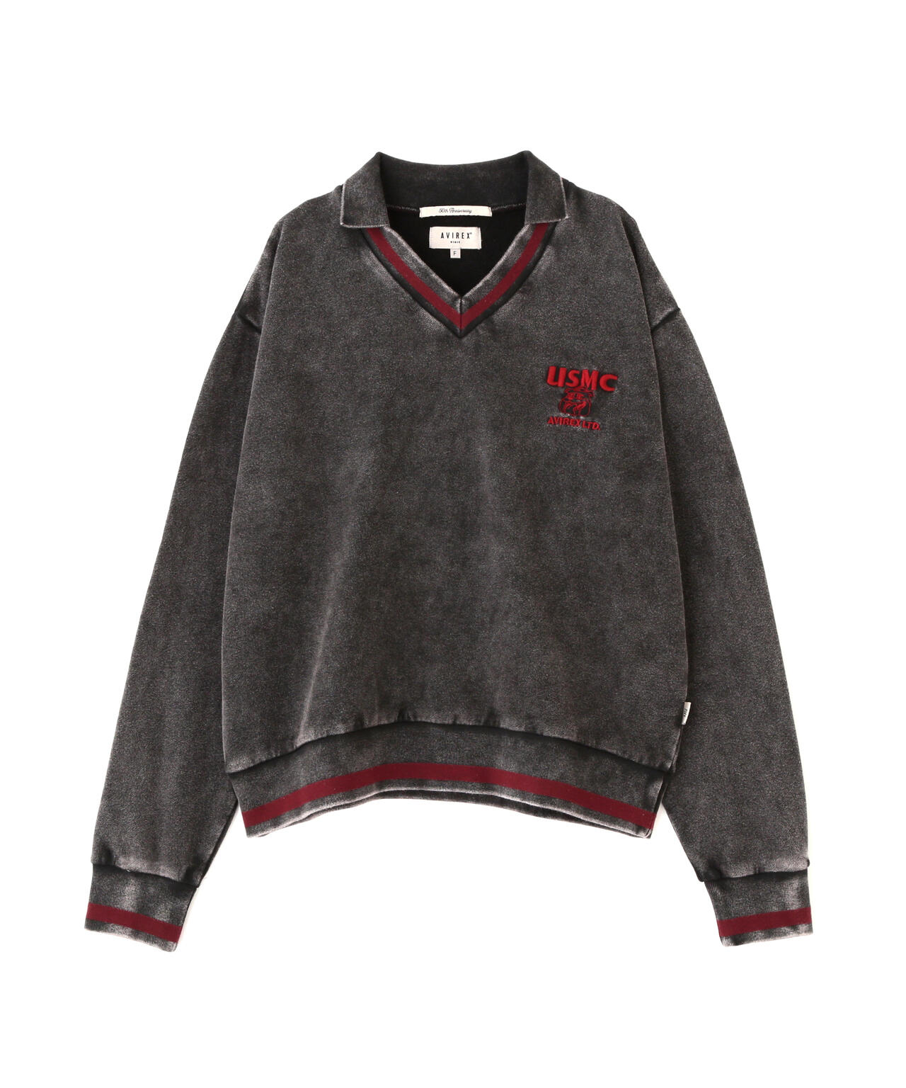 WOMAN》DEVIL DOG GARMENT DYE SWEAT/デビルドッグガーメント