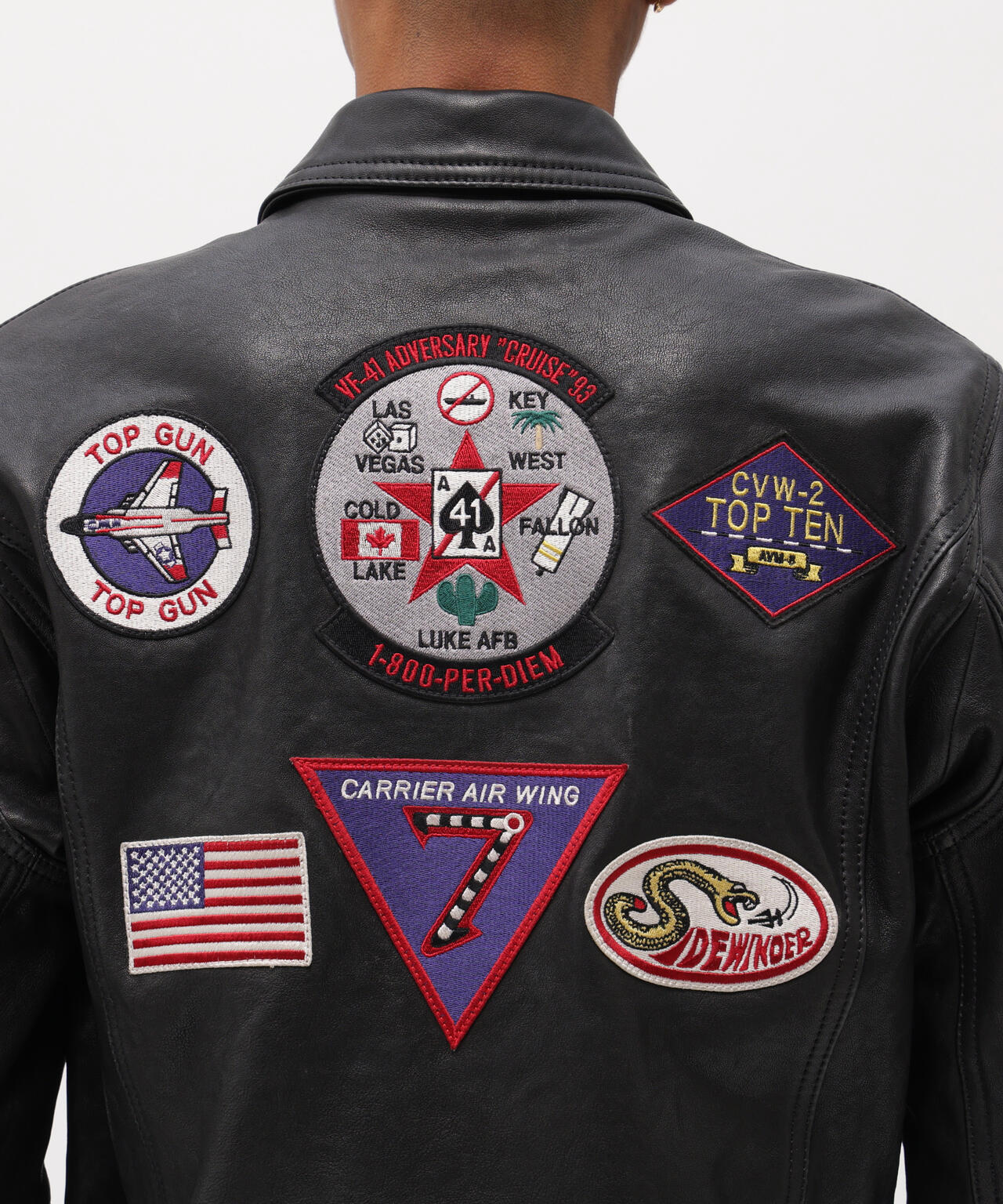 ANJ4 JACKET BLACK ACES | AVIREX（アヴィレックス） ｜【公式】通販