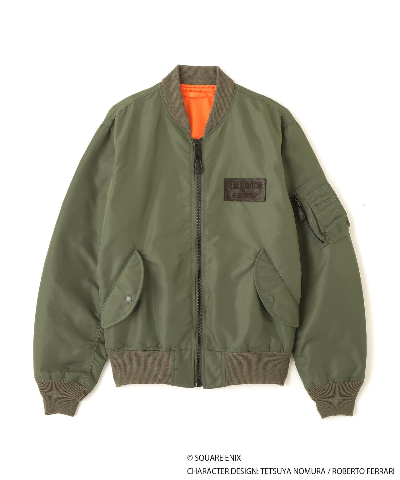 AVIREX × FINAL FANTASY VII REMAKE》MA-1 CHOCOBO | AVIREX