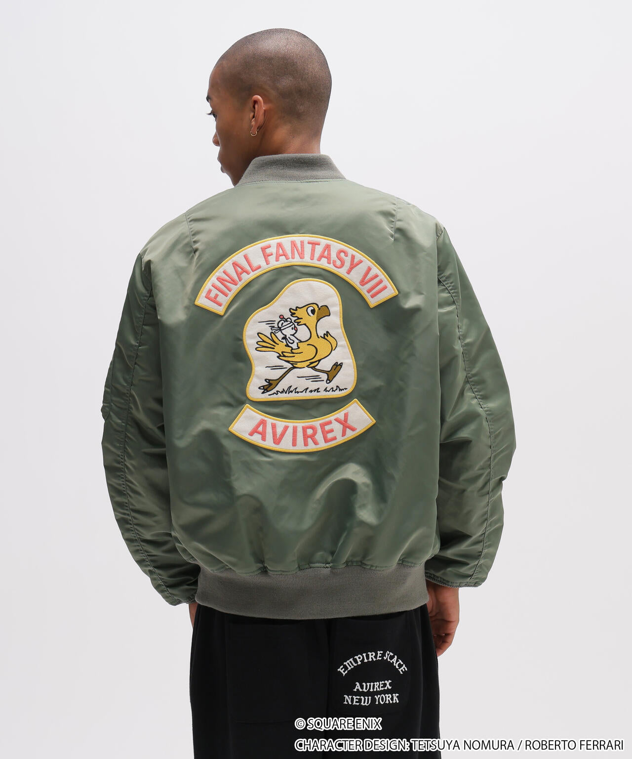 AVIREX × FINAL FANTASY VII REMAKE》MA-1 CHOCOBO | AVIREX