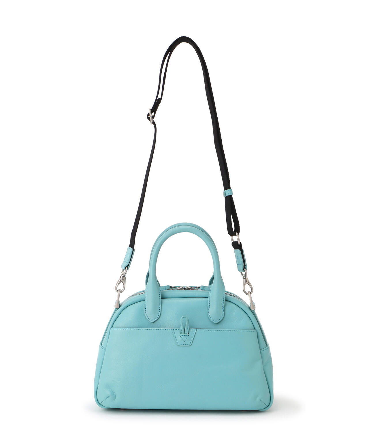 直営店限定》VARSITY LEATHER MINI-BOSTON BAG/ バーシティー レザー