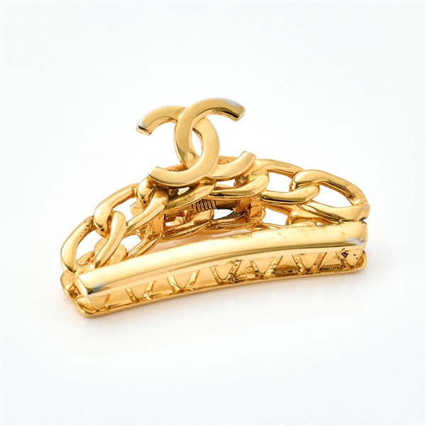 CHANEL:バレッタ(ゴールドアイコン) CHANEL:バレッタ(ゴールドアイコン