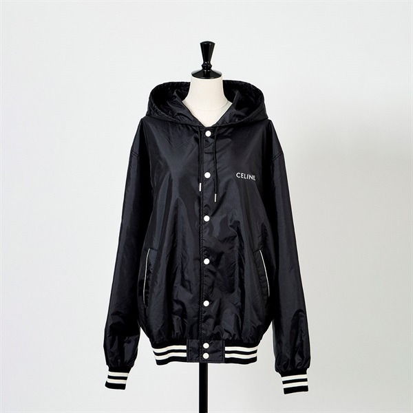 CELINE ブルゾン 46 ブラック ナイロン | MixTHINKS（ミックスシンクス