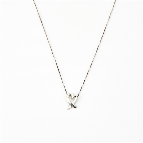 TIFFANY & Co. ラビングハート ネックレス シルバー 925