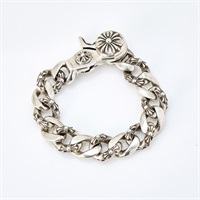 CHROME HEARTS ファンシー チェーン クリップ ブレスレット 13リンク