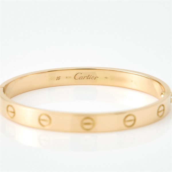 Cartier ラブ ブレスレット バングル 16 ゴールド 750YG | MixTHINKS