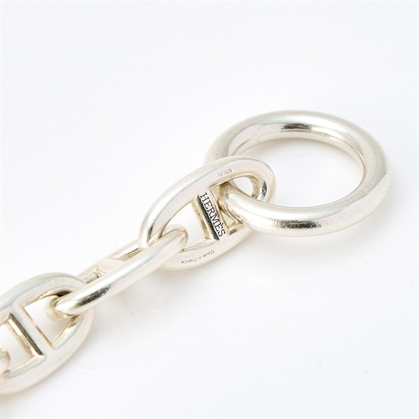 HERMES シェーヌダンクル ブレスレット GM/13コマ シルバー 925