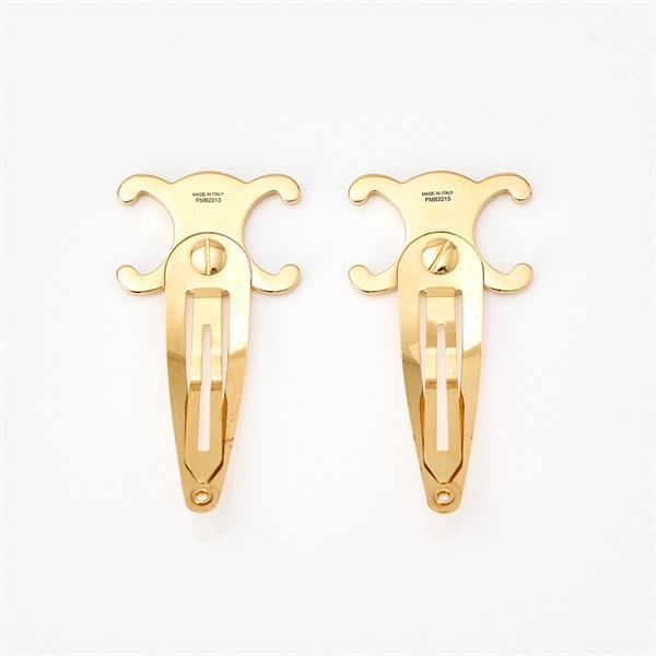 CELINE トリオンフ ヘアクリップ ゴールド GP | MixTHINKS（ミックス