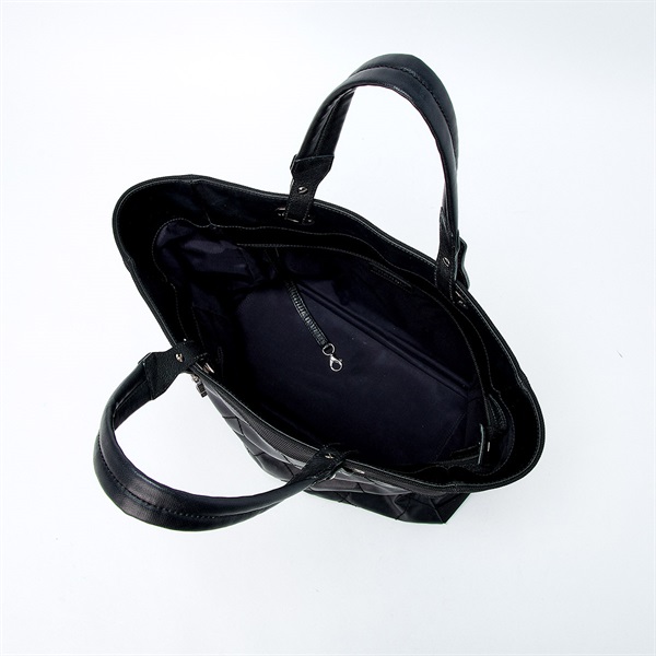 CHANEL パリビアリッツ MM トートバッグ ブラック シルバー