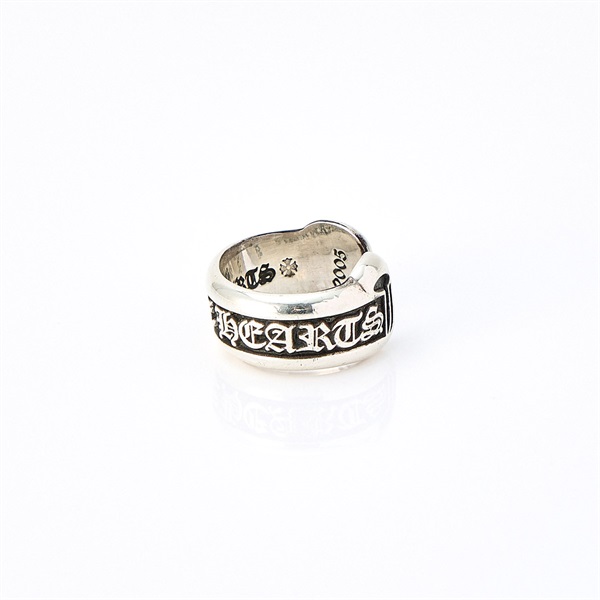 CHROME HEARTS スクロールラベル リング スモール シルバー 925