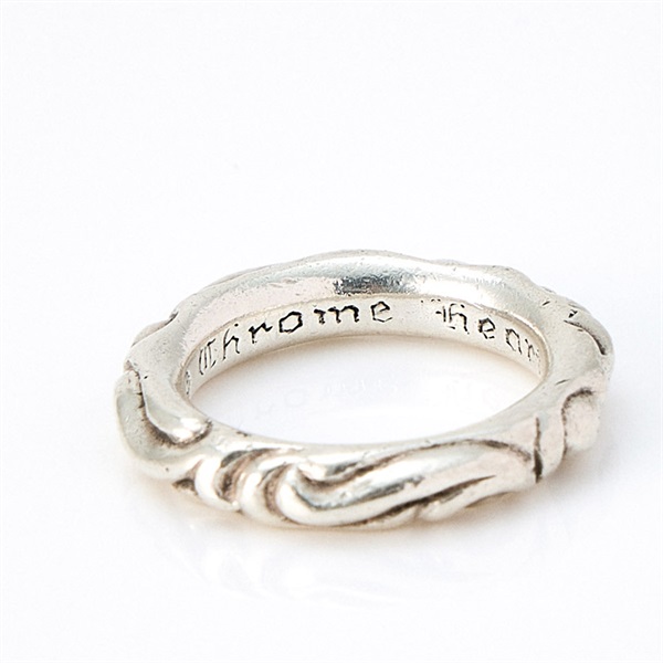 CHROME HEARTS スクロールバンド リング シルバー 925 | MixTHINKS