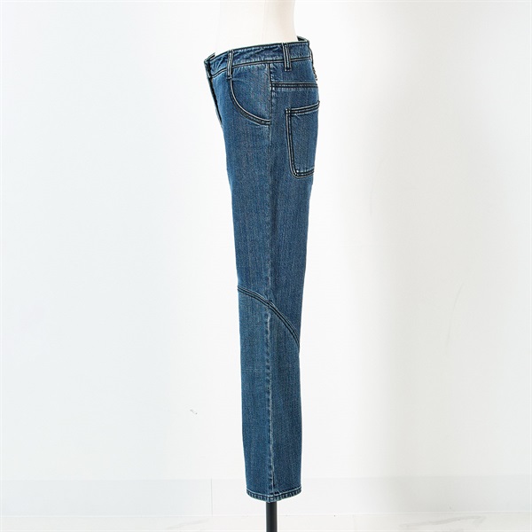 CHANEL デニムパンツ 38 ブルー コットン | MixTHINKS（ミックス