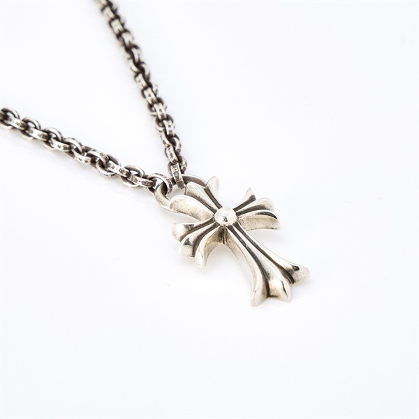 CHROME HEARTS スモールCHクロス ペーパーチェーン ネックレス