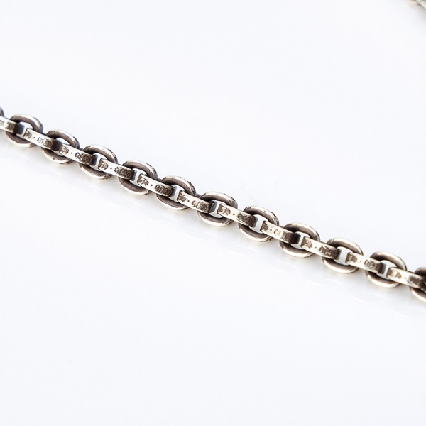 CHROME HEARTS スモールCHクロス ペーパーチェーン ネックレス