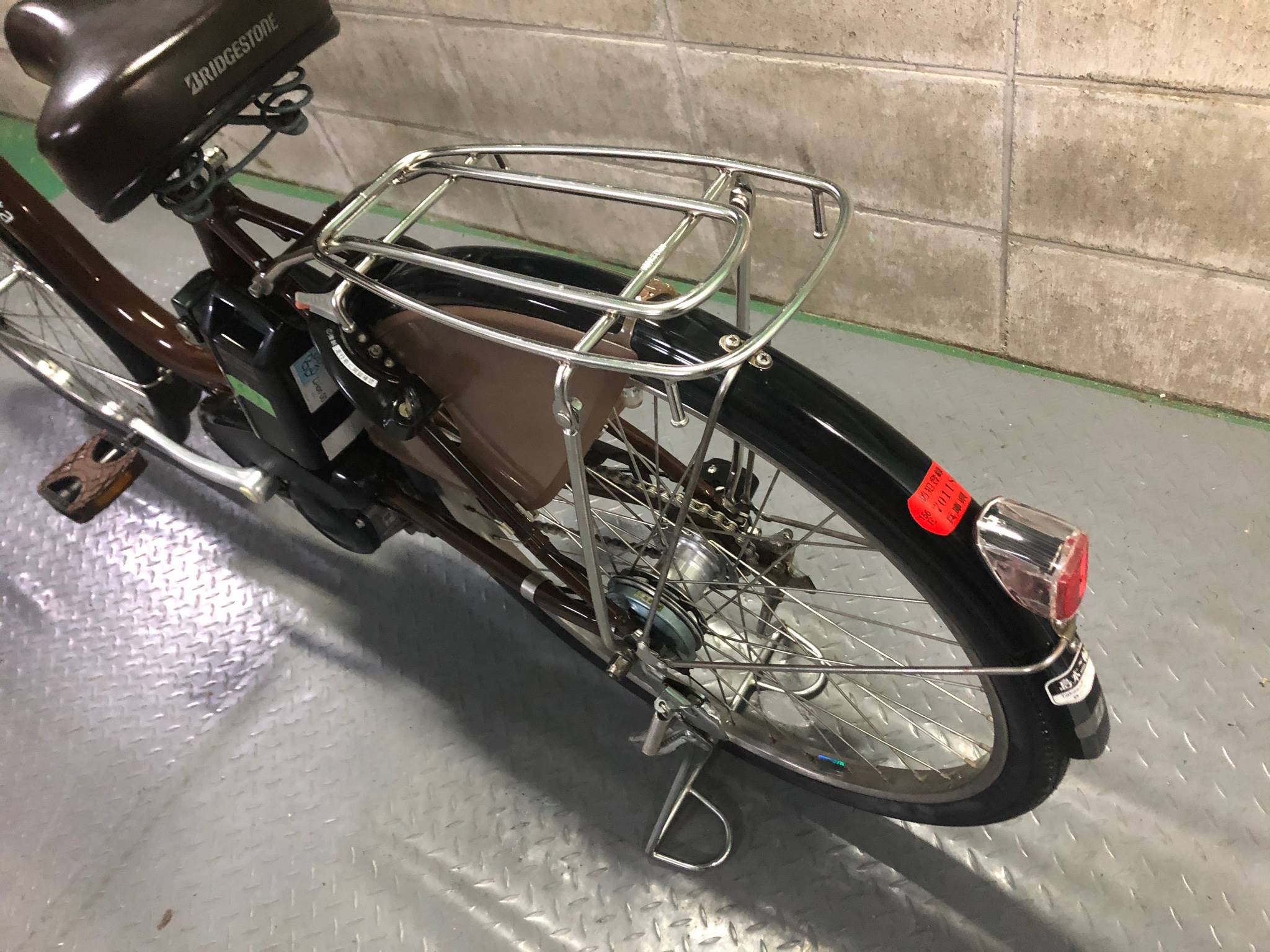SOLD OUT】電動自転車 ブリヂストン アシスタ ブラウン 26インチ 大
