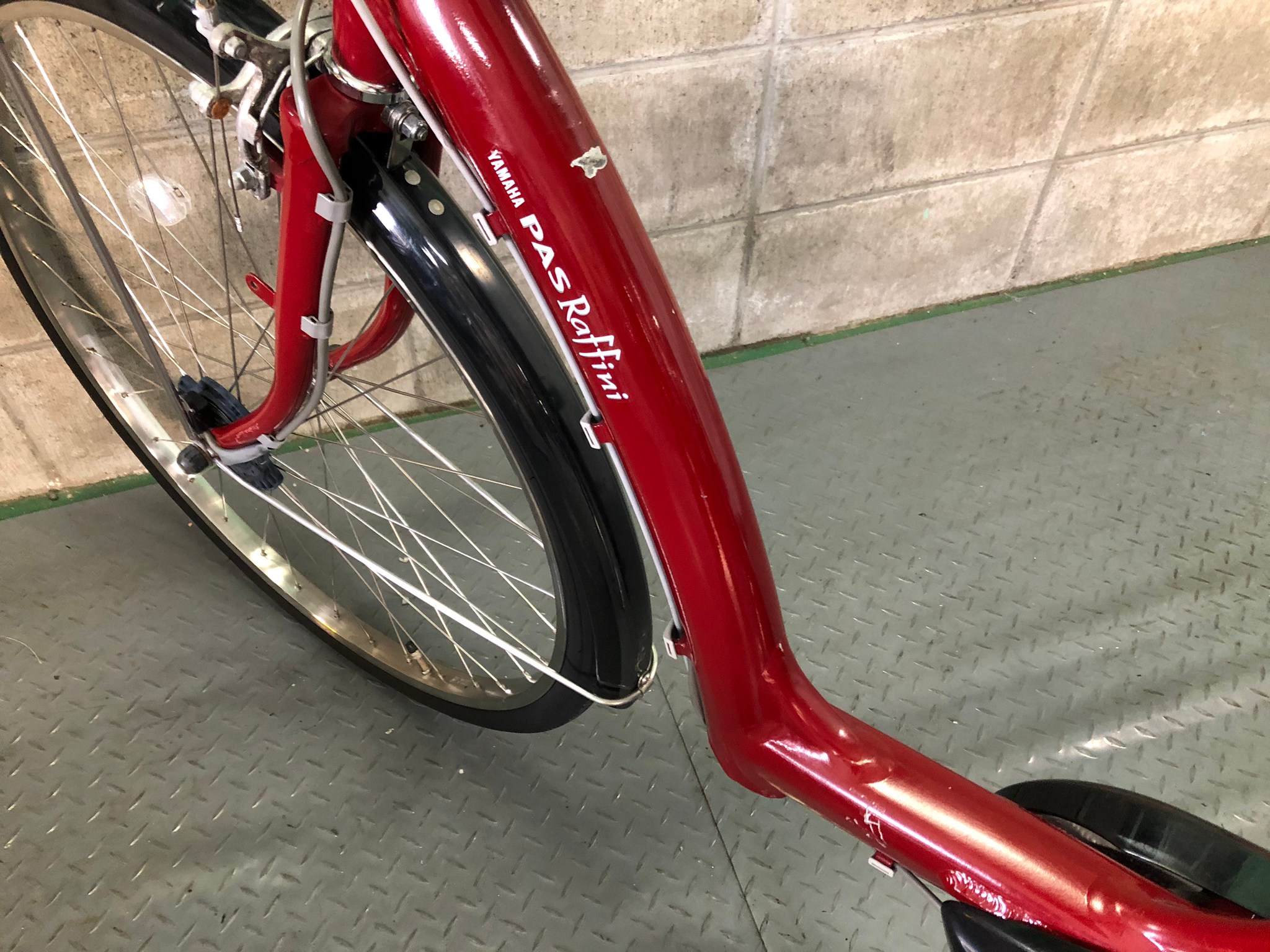 SOLD OUT】電動自転車 ヤマハ ラフィーニ 26インチ 6Ah 3人乗り適合車