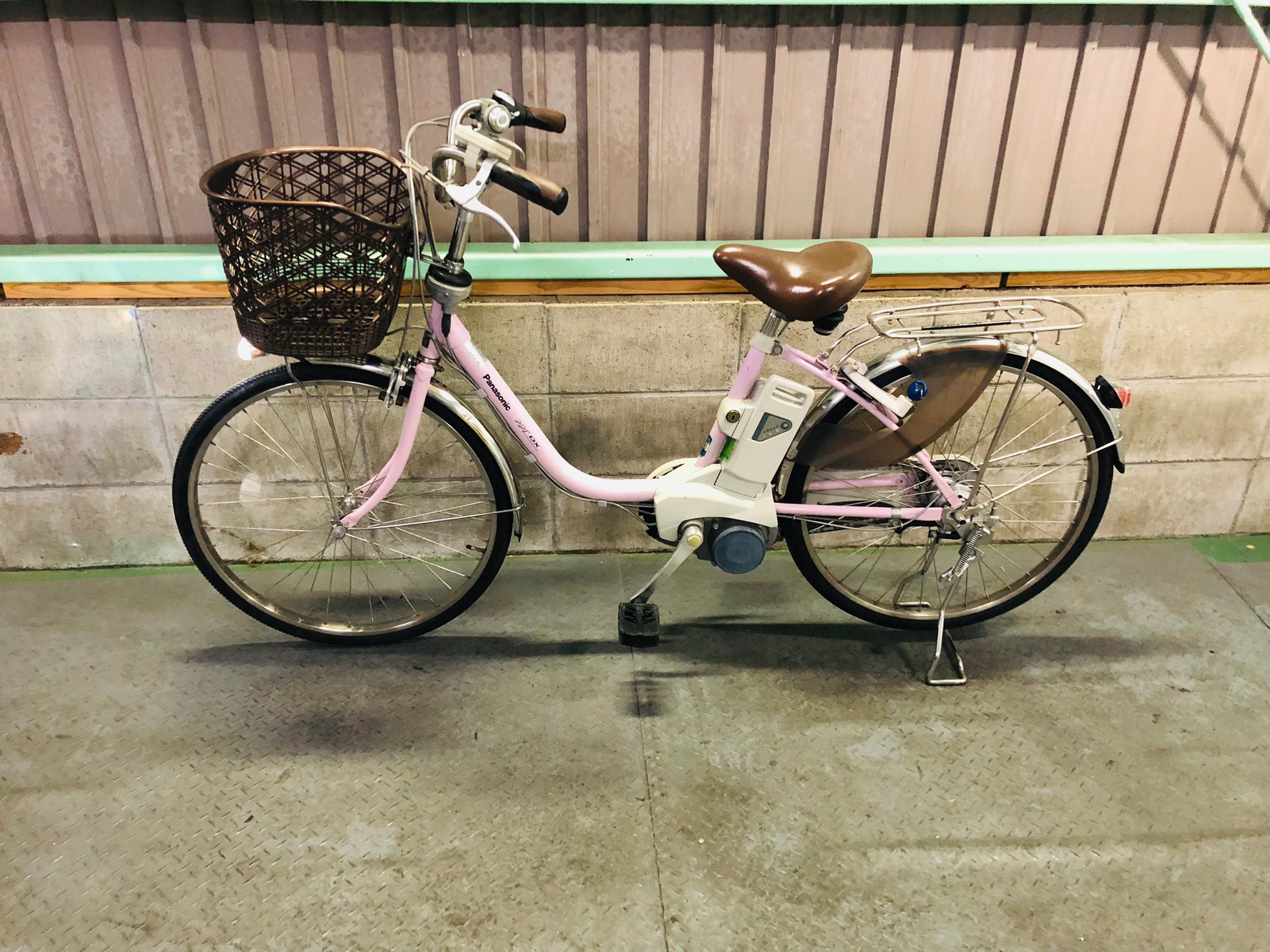 電動自転車 パナソニック VIVI DX 24インチ 3.1Ah ピンク | 国産・中古