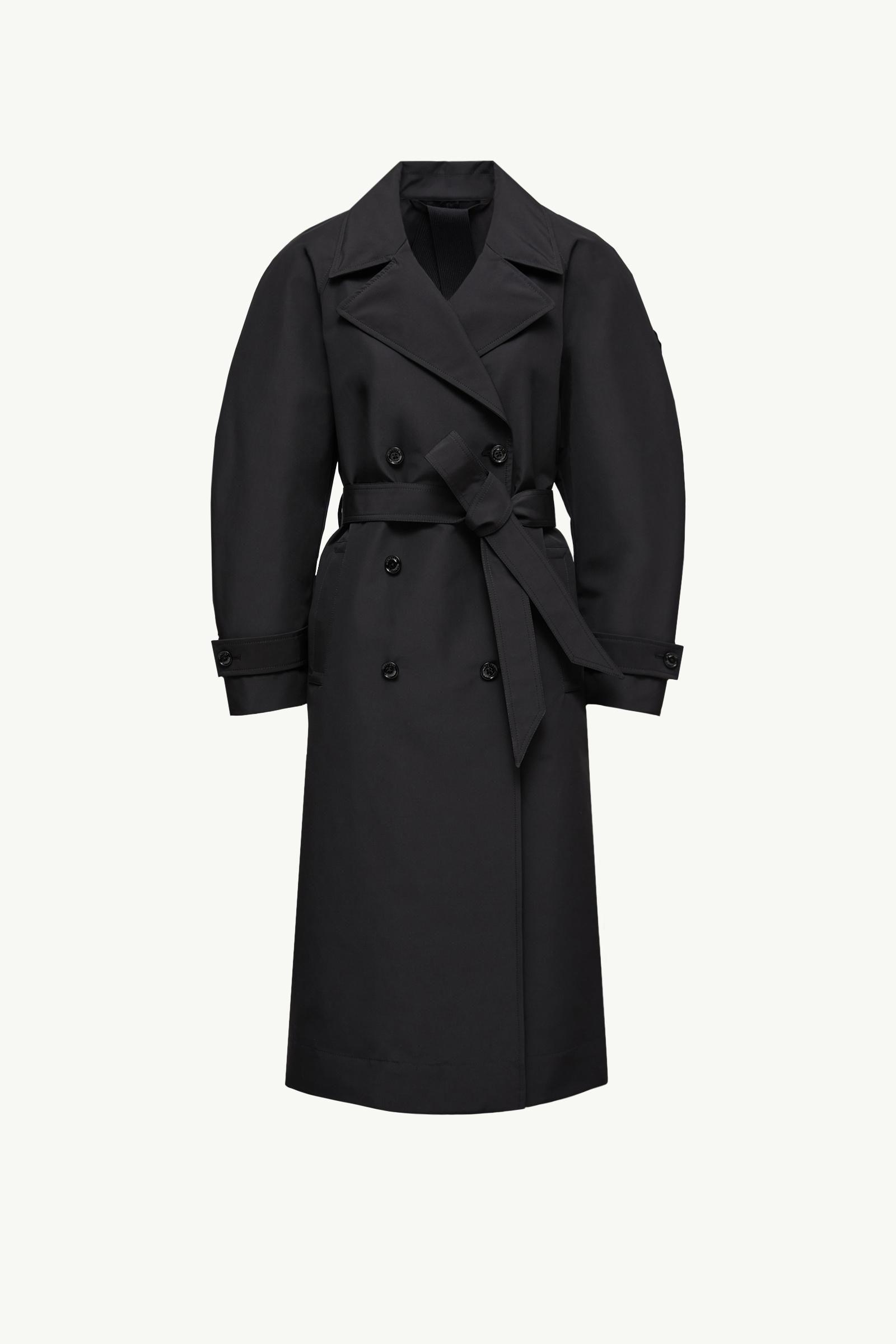 Black Moncler x EE72 by Edward Enninful Zake Trench Coat - Moncler