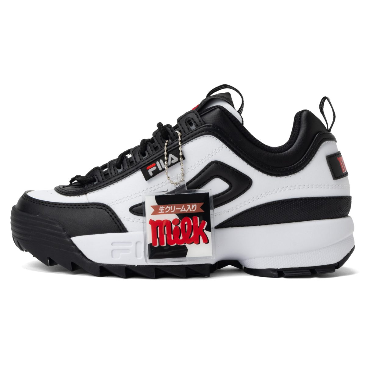 特別感満載のコラボ」チロルチョコがスニーカーに？フィラのアイコン