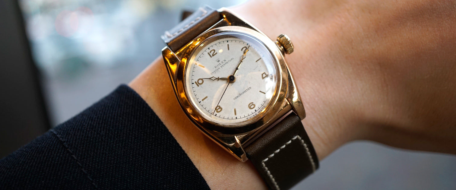 ヴィンテージ/アンティーク腕時計入門！ロレックスバブルバック編