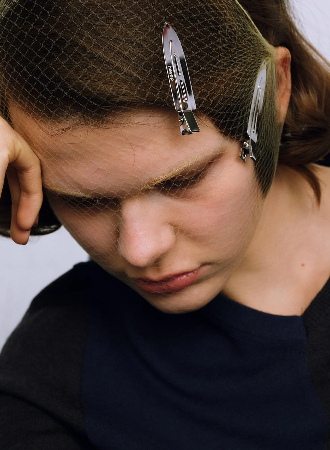 FLAT HAIR CLIPS-2 PIECE SET|フラット ヘア クリップ-2ピース セット