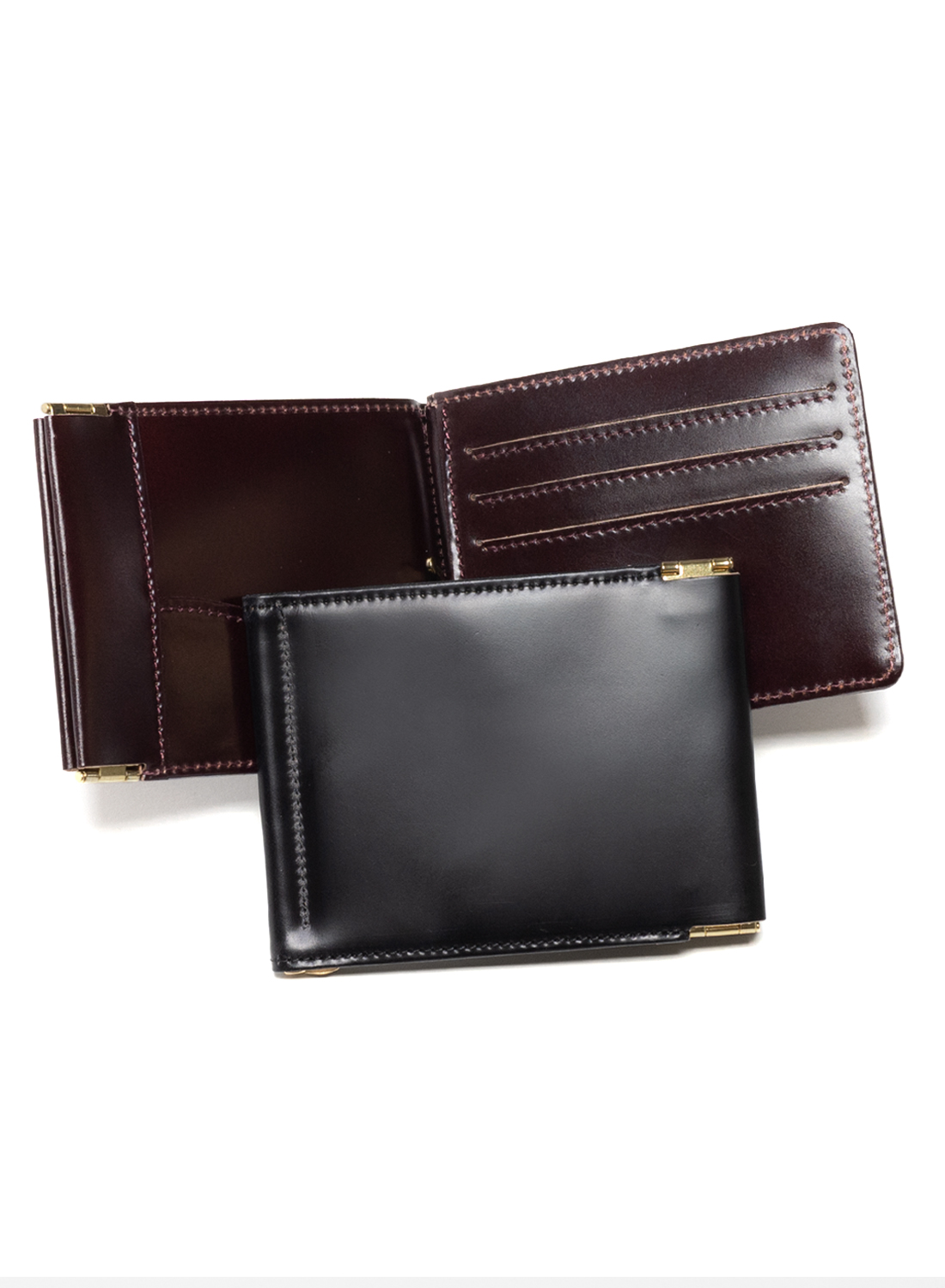 EXCLUSIVE CORDOVAN MONEY CLIP|【MOONLOID別注】コードバン