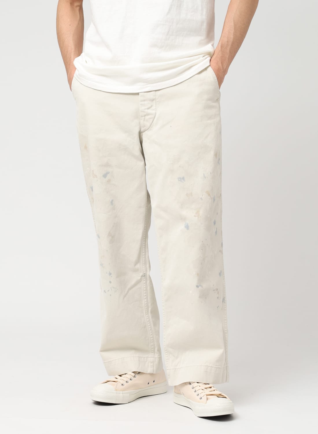 STAINED WORK TROUSERS|ステインド ワークトラウザーズステインド