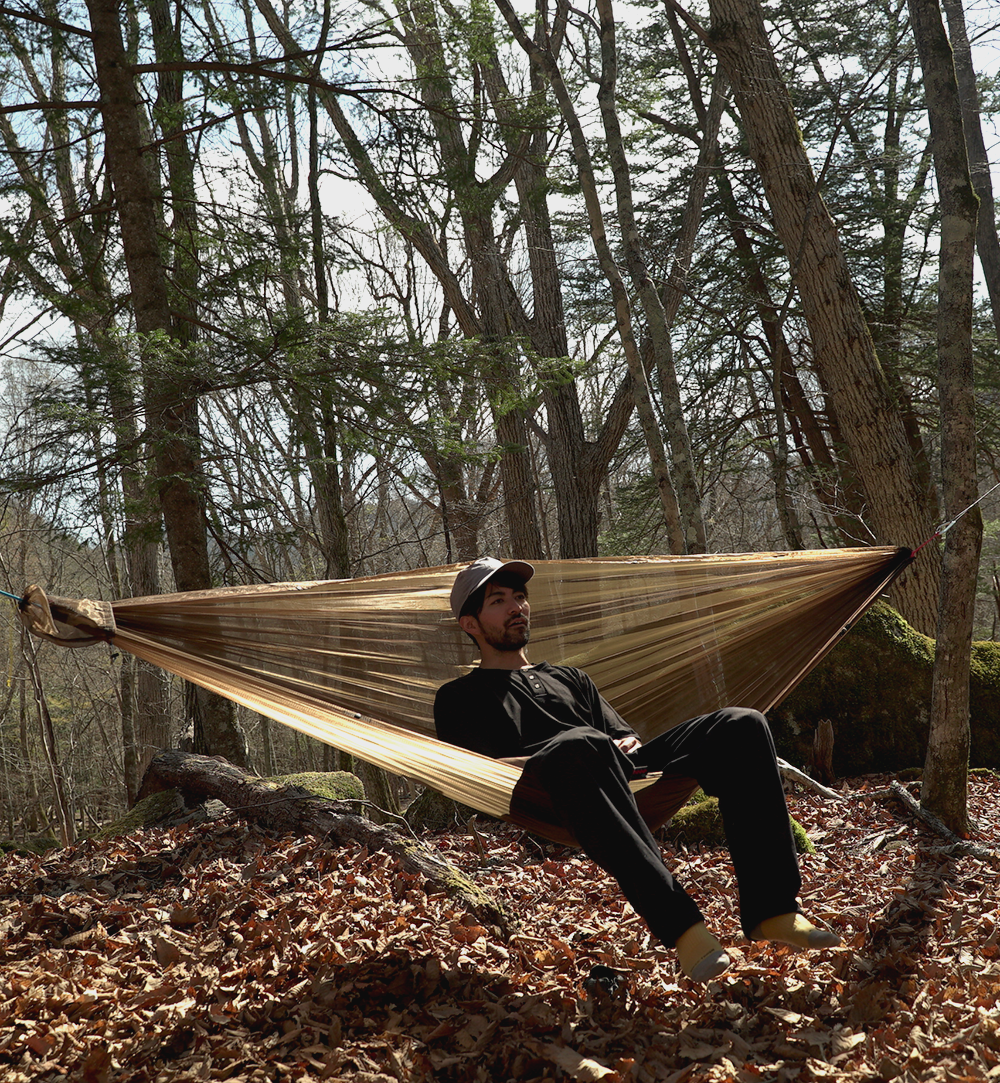 JINDAIJI MOUNTAIN WORKS × Moonlightgear / Cloud Mesh Hammock 軽Edition
