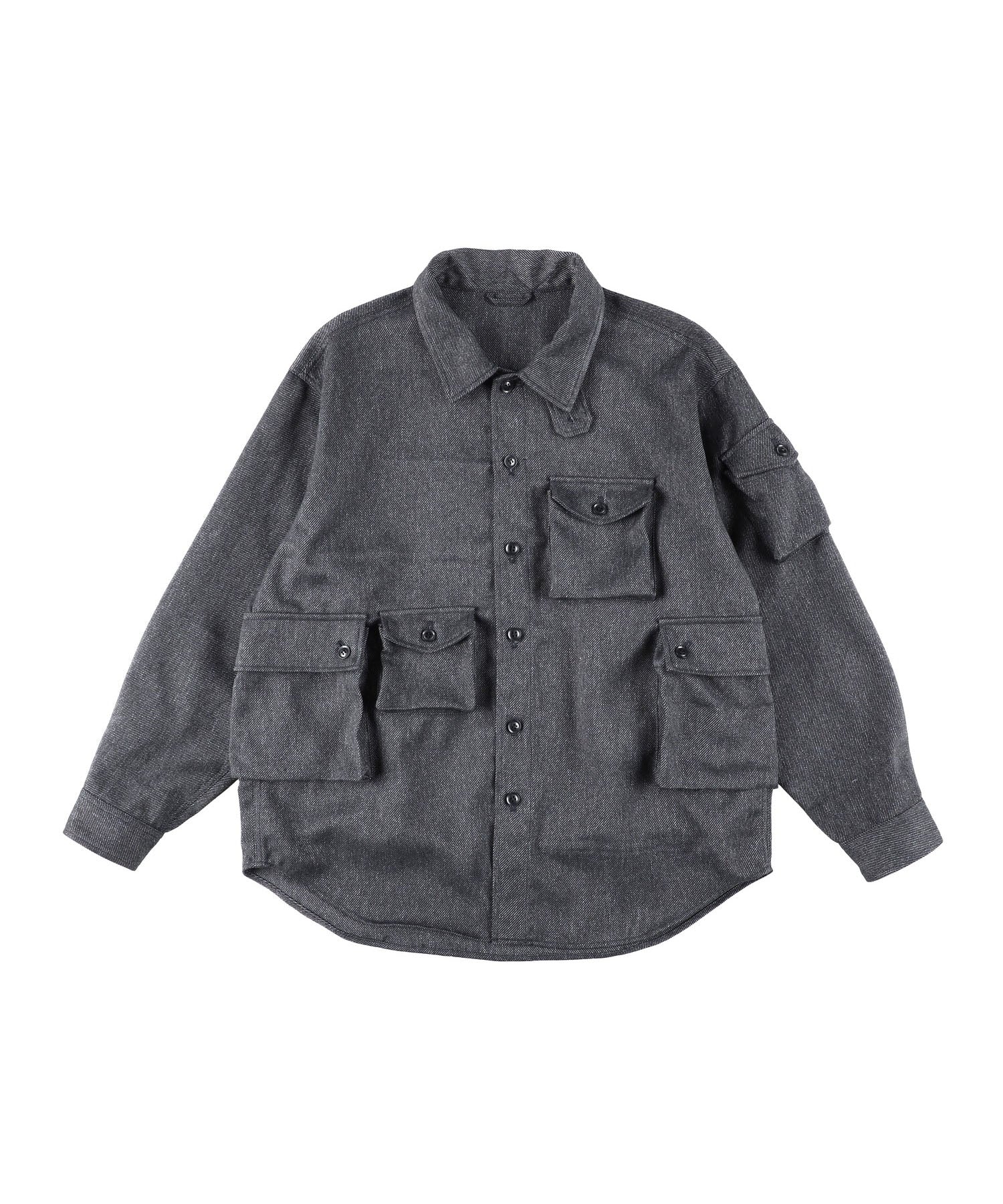 T／TWEED UTILITY CPO SHIRT
